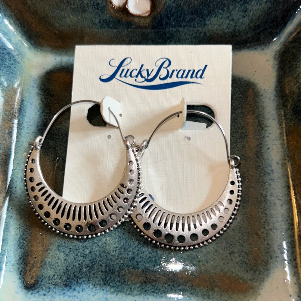 Lucky Brand Hoop Earrings